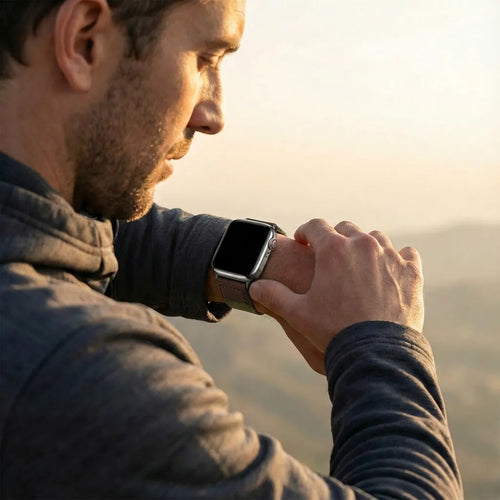 Apple Watch Canvas Armband (Armee Grün)