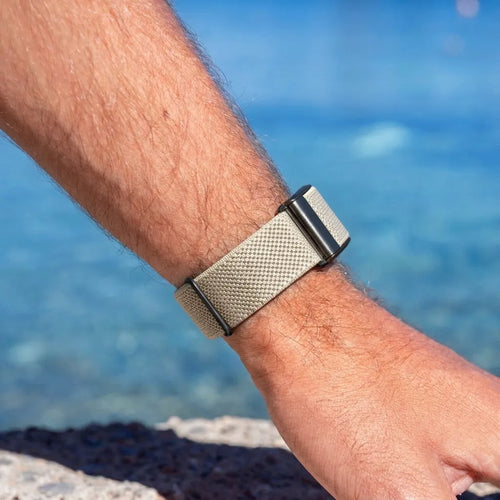 Polar Loop Nylon Armband (Beige)