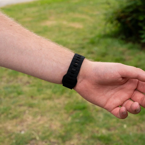 Polar Grit X2 Pro Outdoor Silicone Strap (Black)