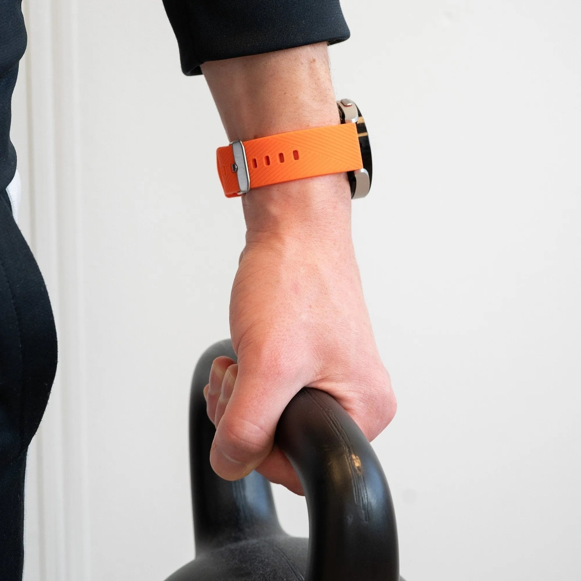 Bandz Oppo Watch X2 Silikonarmband 'Deluxe' (Orange)