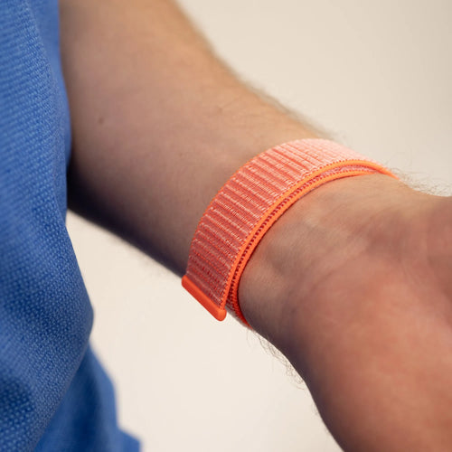 OnePlus Watch 3 Nylonarmband (Orange/Rot)