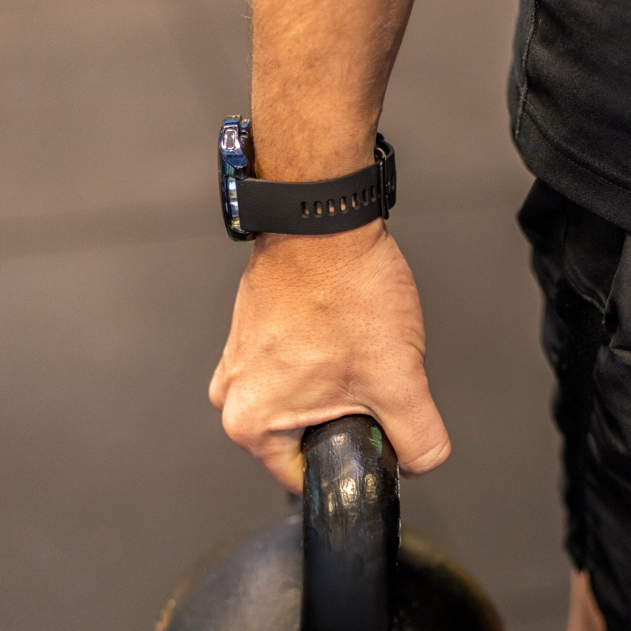 Samsung Galaxy Watch 6 Classic 47mm Premium Silikonarmband (Schwarz)
