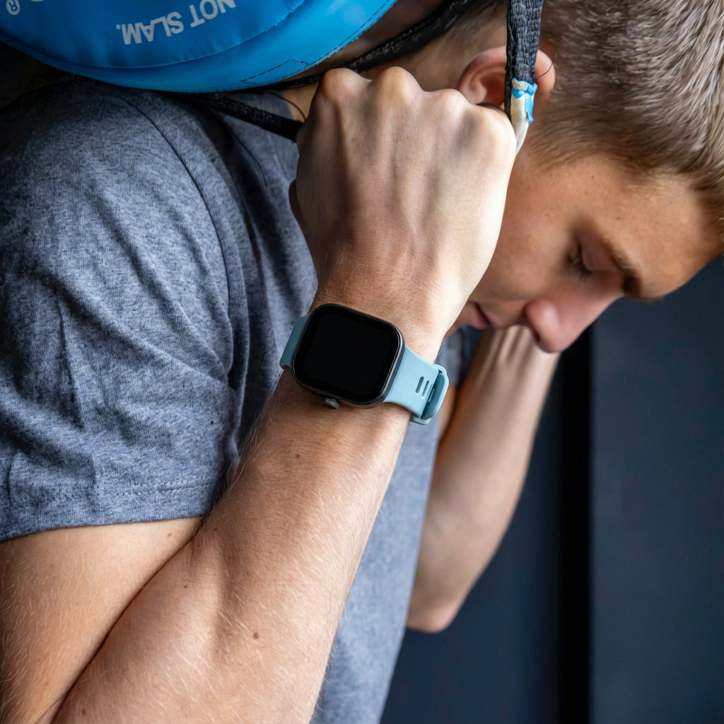 Xiaomi Smart Band 9 Pro Silikonarmband (Hellblau)