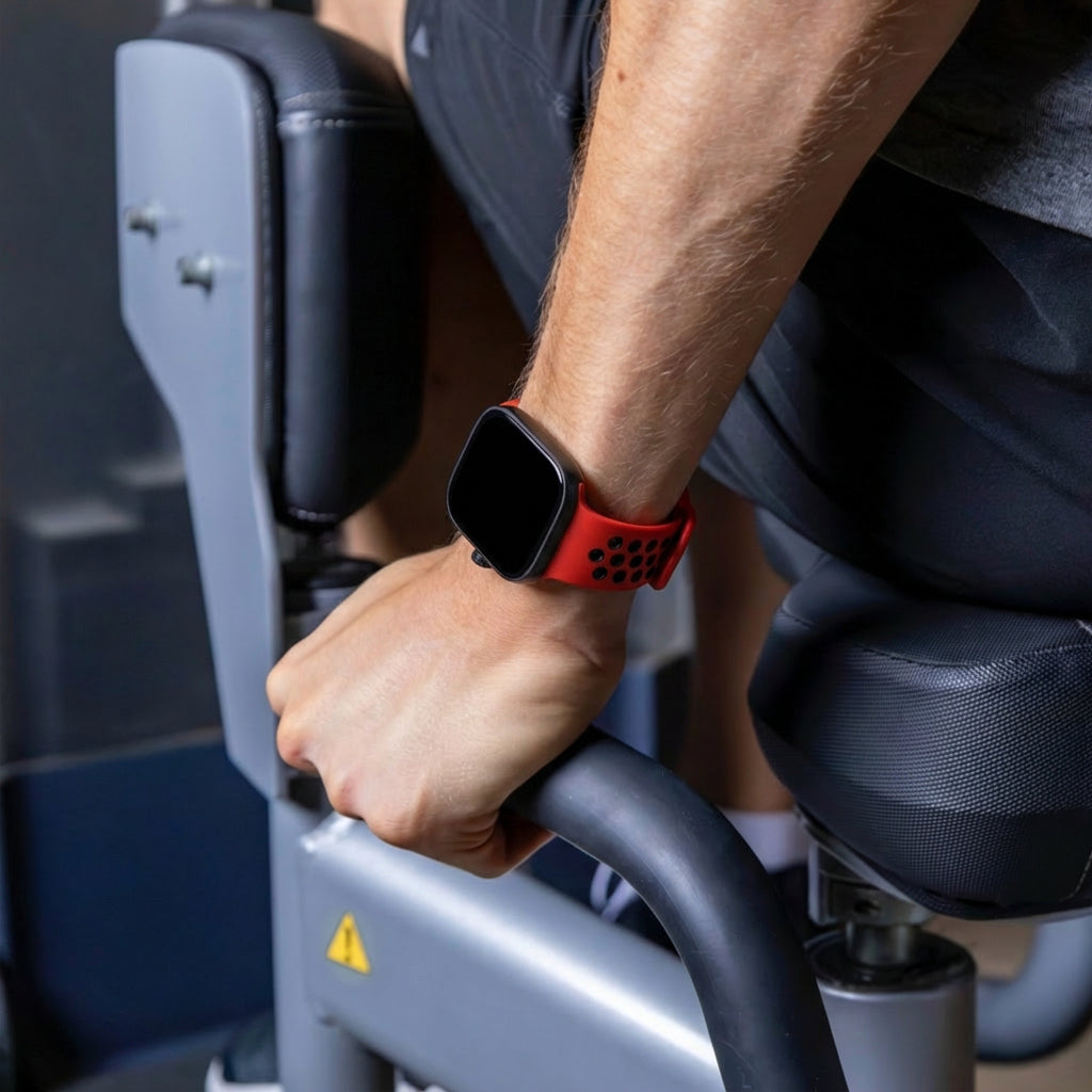 Redmi Watch 5 Sportarmband (Rot/Schwarz)
