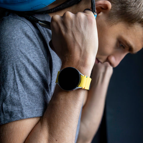 Wave Silicone Strap, lifestyle photo