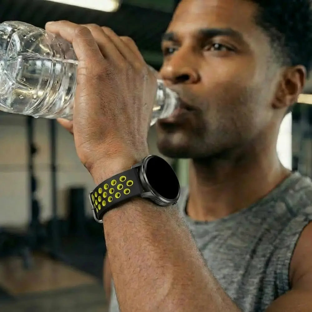 Bandz Garmin Bounce 2 Sportarmband 'Deluxe' (Schwarz/Gelb)