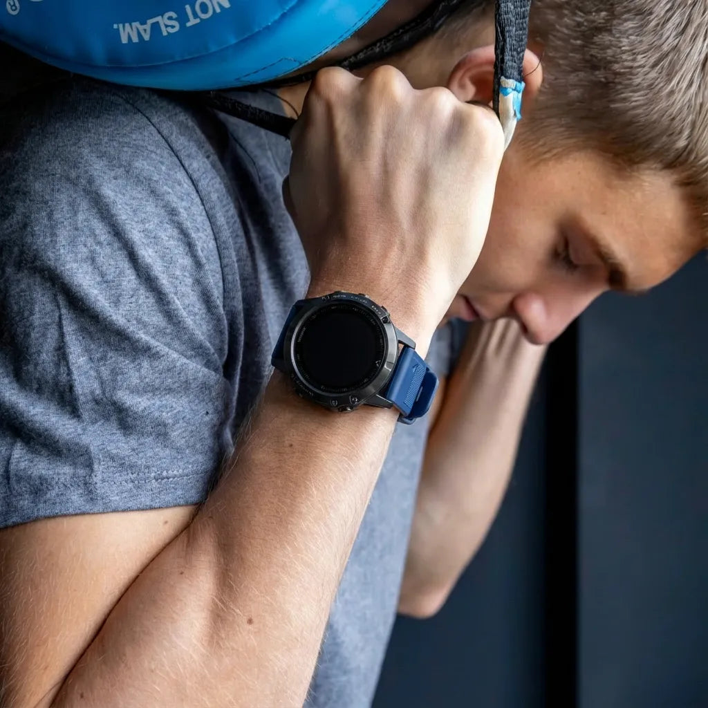Garmin Fenix 8 Pro - 47mm Silicone Strap (Dark Blue)