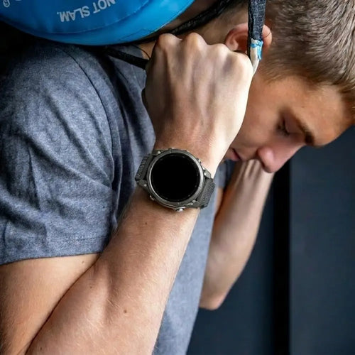 Garmin Fenix 7 Premium Nylon Strap (Dark Grey)