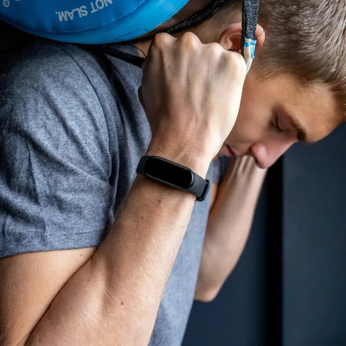 Silicone Strap, black, lifestyle photo