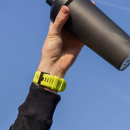Garmin Quatix 3 / 6x / 7x Solar Silikonarmband (Hellgrün)
