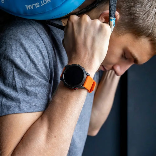 Garmin Approach S70 - 47mm Silicone Strap (Orange)