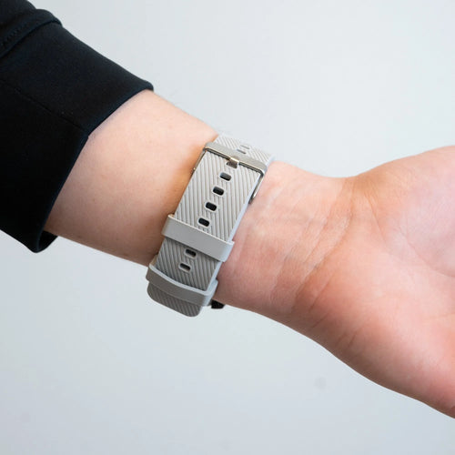 Bandz Noise Noisefit Halo Silikonarmband 'Deluxe' (Grau)