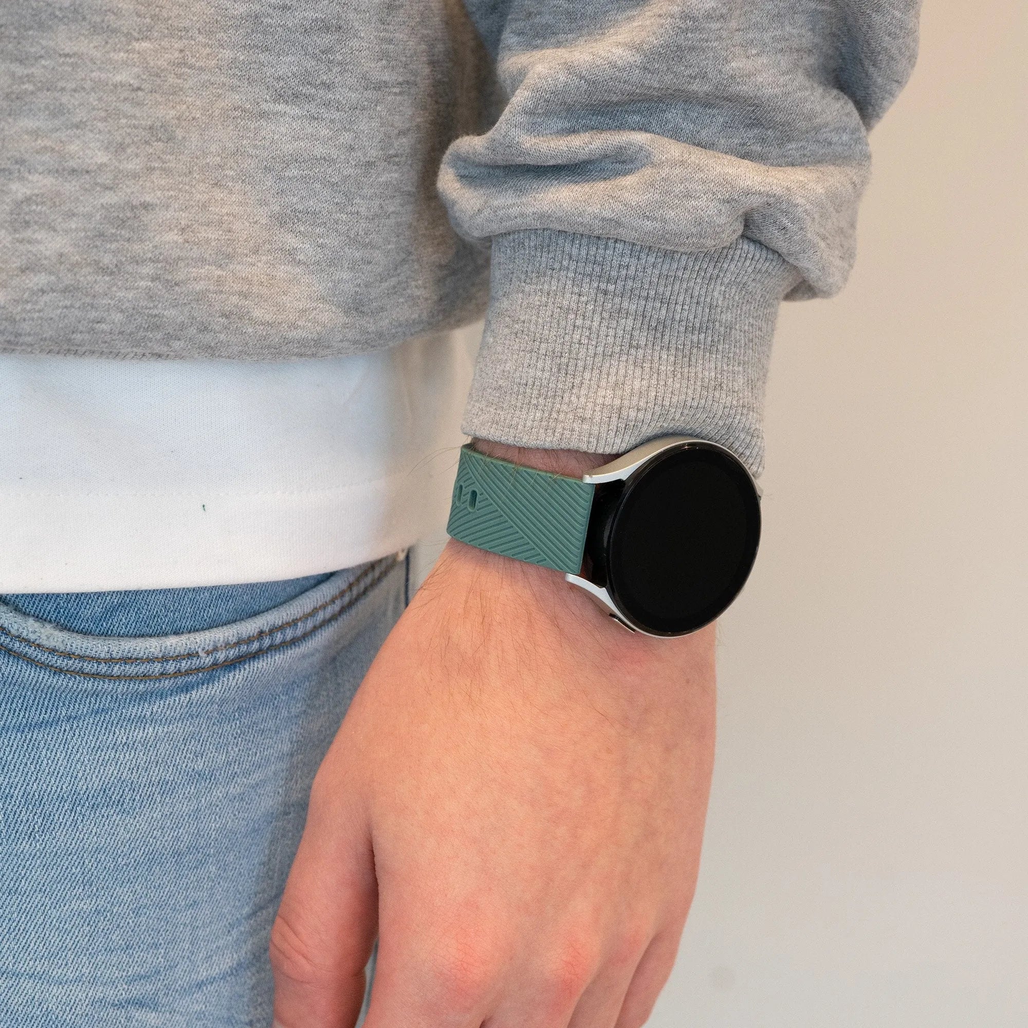 Bandz Polar Vantage M3 Silikonarmband 'Deluxe' (Viridiangrün)