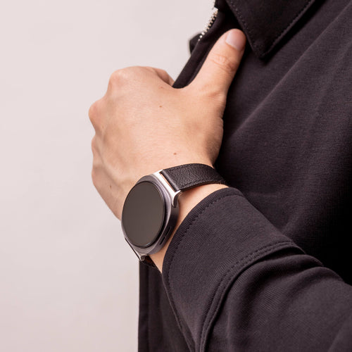 Samsung Galaxy Watch 8 Classic Modern Leather Strap (Black)
