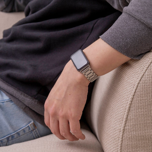 Steel Strap, silver, lifestyle photo