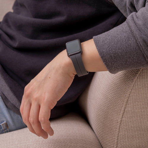 Samsung Galaxy Fit 3 D-Schnalle Silikonarmband (Dunkelgrau)