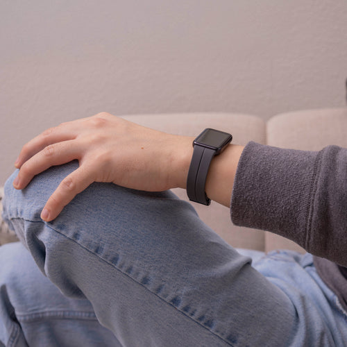 Samsung Galaxy Fit 3 D-Schnalle Silikonarmband (Dunkelgrau)
