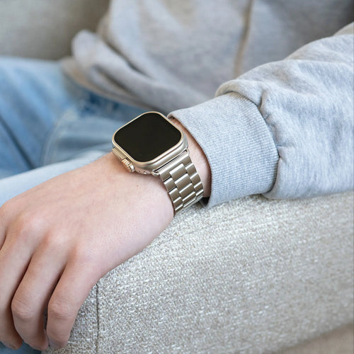 Steel Strap, silver, lifestyle photo