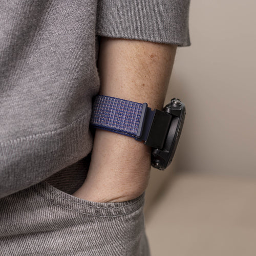 Garmin Quatix 8 Pro - 47mm Nylon Strap (Blue)