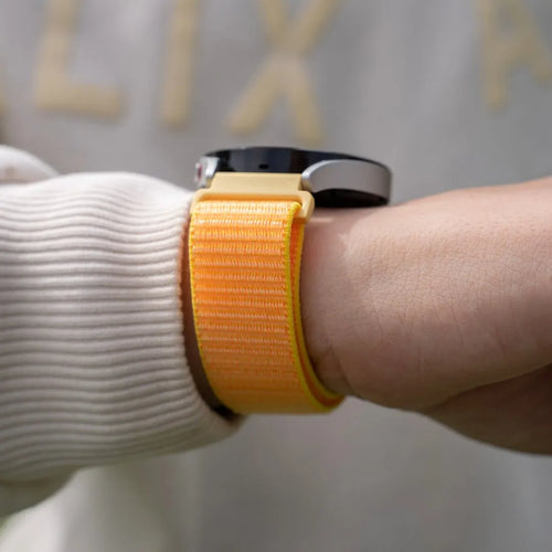 Coros Pace 3 Nylon Strap (Light Yellow)