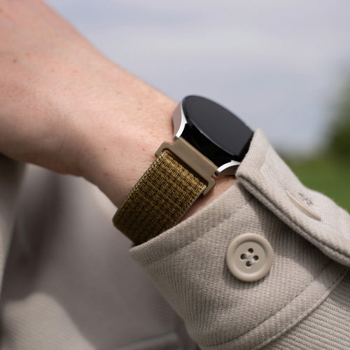 Redmi Watch 5 Active Nylonarmband (Olivgrün)