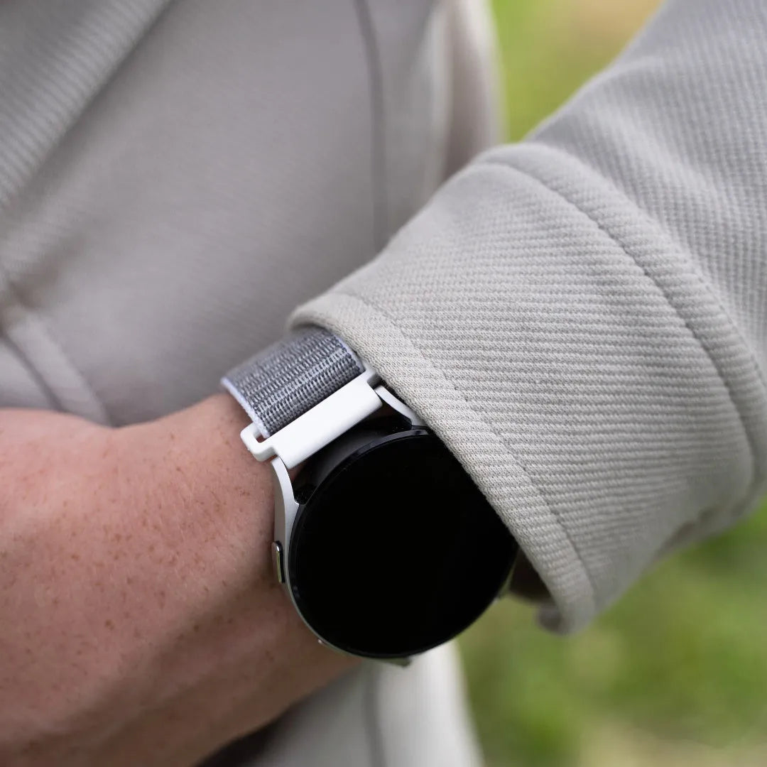 Coros Apex 2 Nylonarmband (MuscheWeiß)