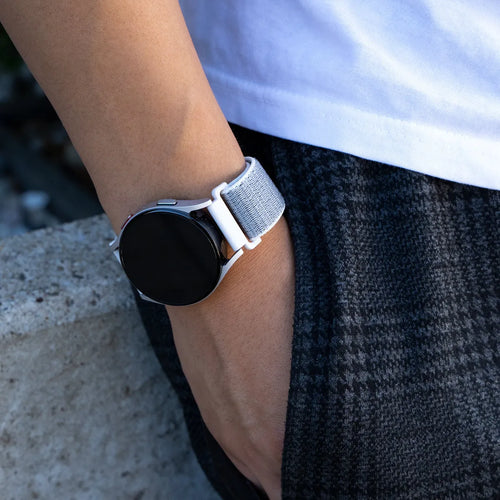 Amazfit Bip 3 (Pro) Nylonarmband (MuscheWeiß)