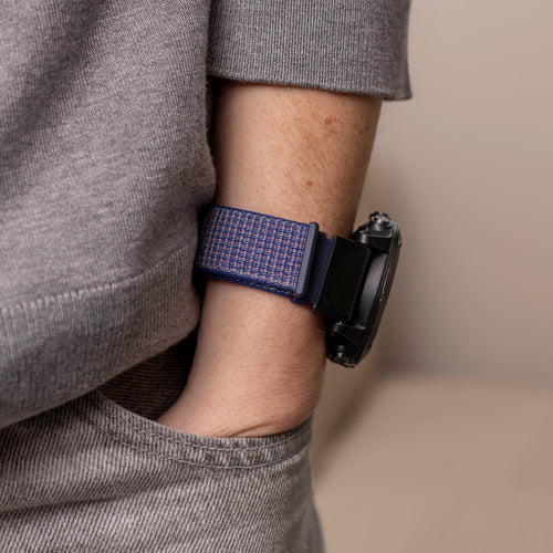 Garmin Enduro 1 / 2 / 3 Nylonarmband (Blau)