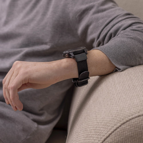 Nylon Buckle Strap, black, lifestyle photo