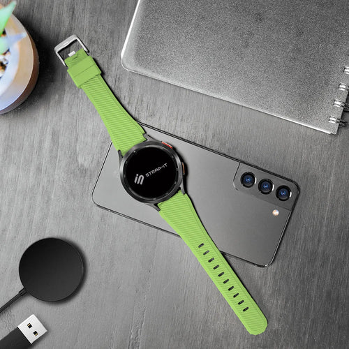 Amazfit GTR Mini Twill Silicone Strap (Light Green)