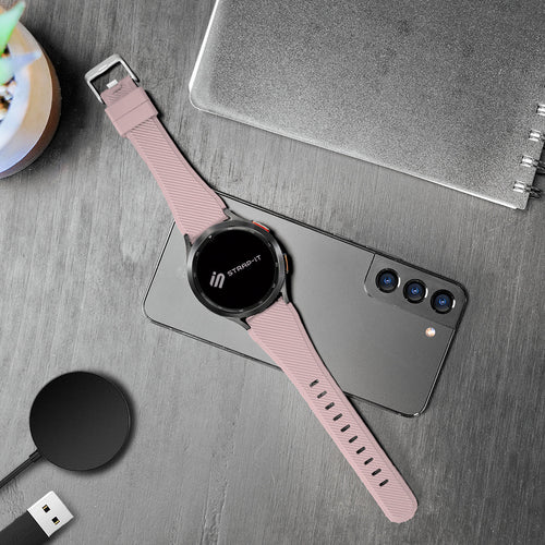 Huawei Watch GT 7 Pro Twill Silicone Strap (Pink)