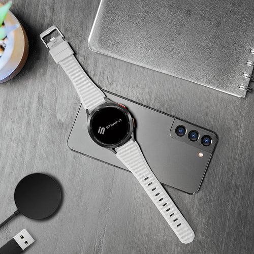 Gard Pro Ultra 2+ Twill Silicone Strap (White)