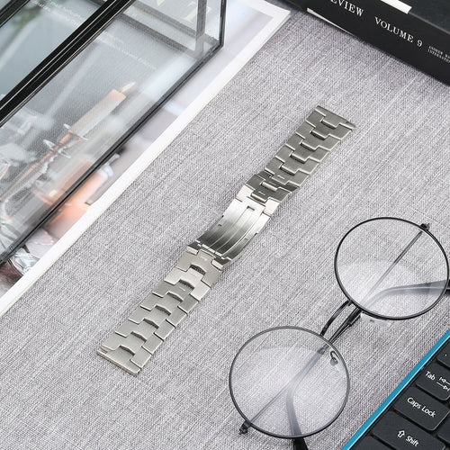 Huawei Watch GT 6 - 46mm Gebürstetes Titanarmband (Flache Schließe) (Silber)