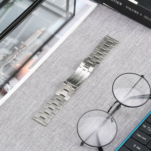 Huawei Watch GT 5 - 46mm Gebürstetes Titanarmband (flacher Verschluss) (Silber)