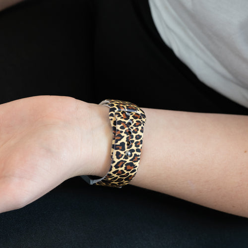 Bandz Amazfit Active 3 Premium Patterned Strap ('Leopard')