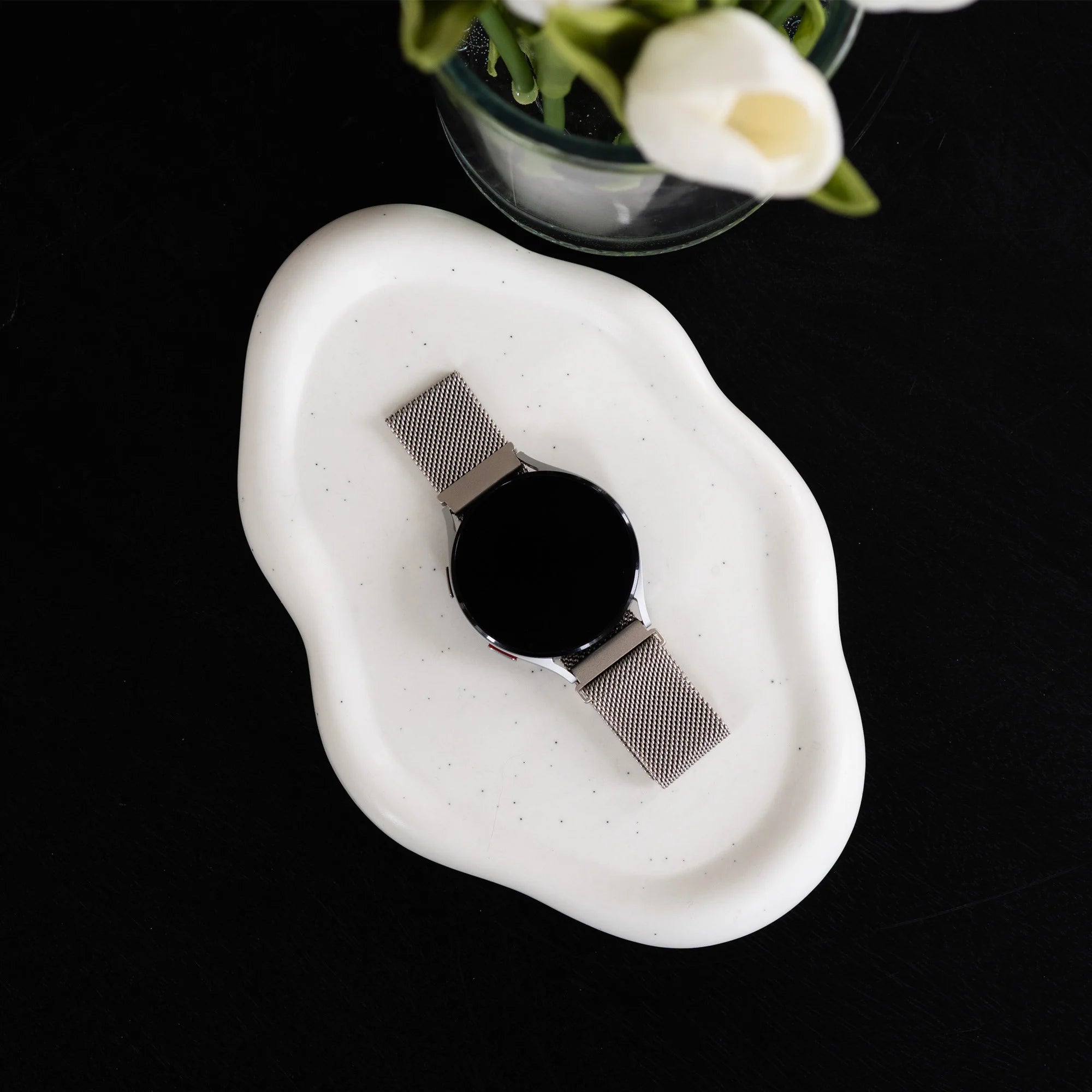 Samsung Galaxy Watch 6 - 40mm Milanese-Armband (Polarstern)