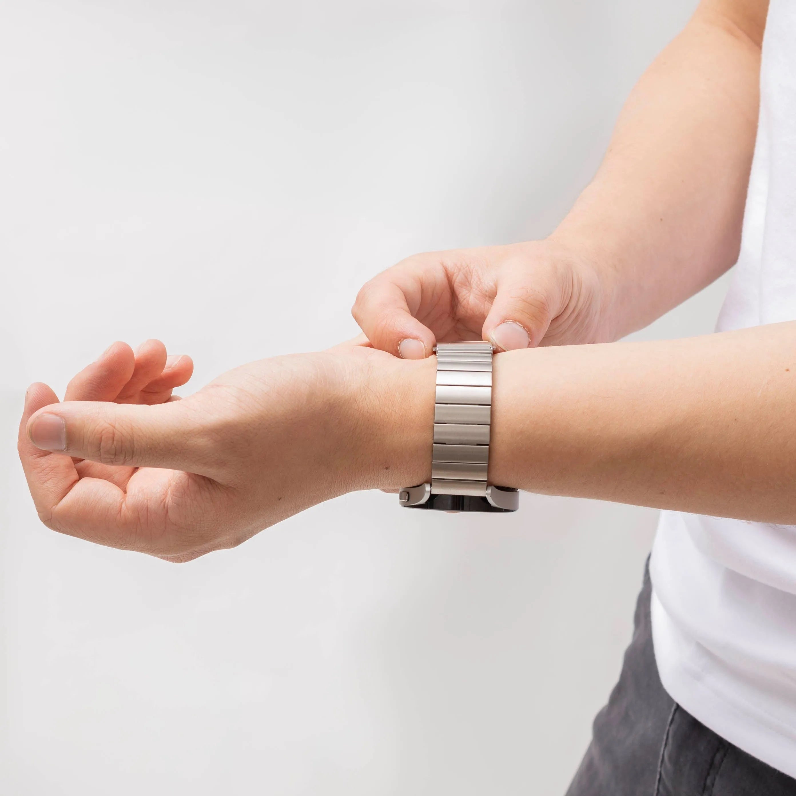 Polar Ignite Metallarmband (Silber)