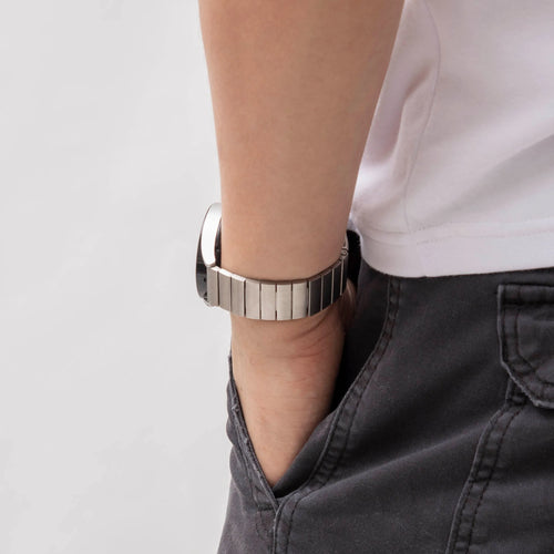 Amazfit GTS 3 Metallarmband (Silber)