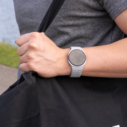 Samsung Galaxy Watch 8 Classic Outdoor Silikonarmband (Grau)