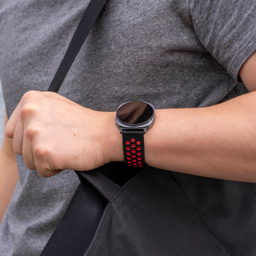 Samsung Galaxy Watch 8 Classic Sport Strap (Black/Red)