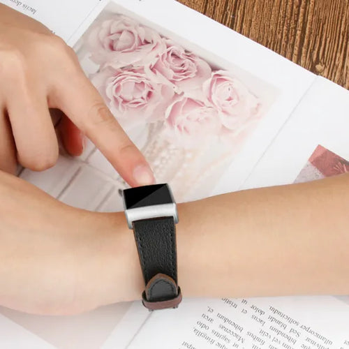 Leather Strap, black, lifestyle photo