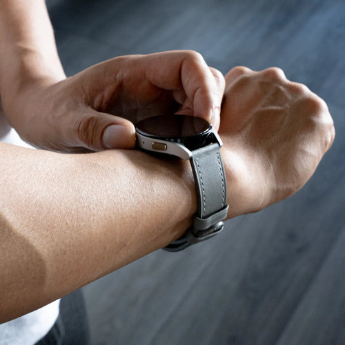 OnePlus Watch 3 - 46mm Modern Leather Strap (Grey)