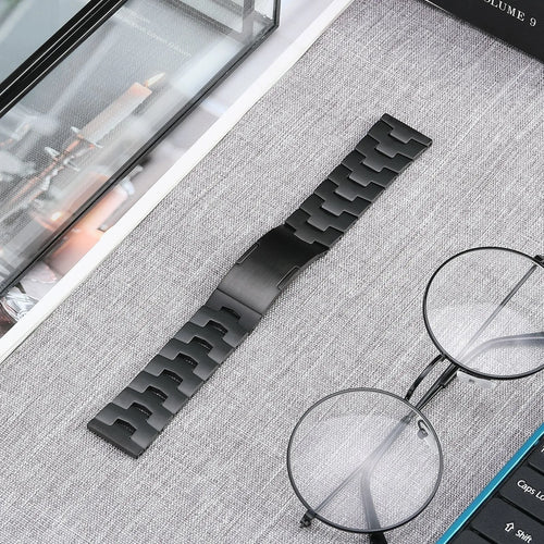 Amazfit Bip 6 Titanium Grain Strap (Flat Buckle) (Black)