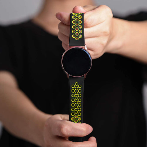 Amazfit Bip 5 Sport Strap (Black/Yellow)