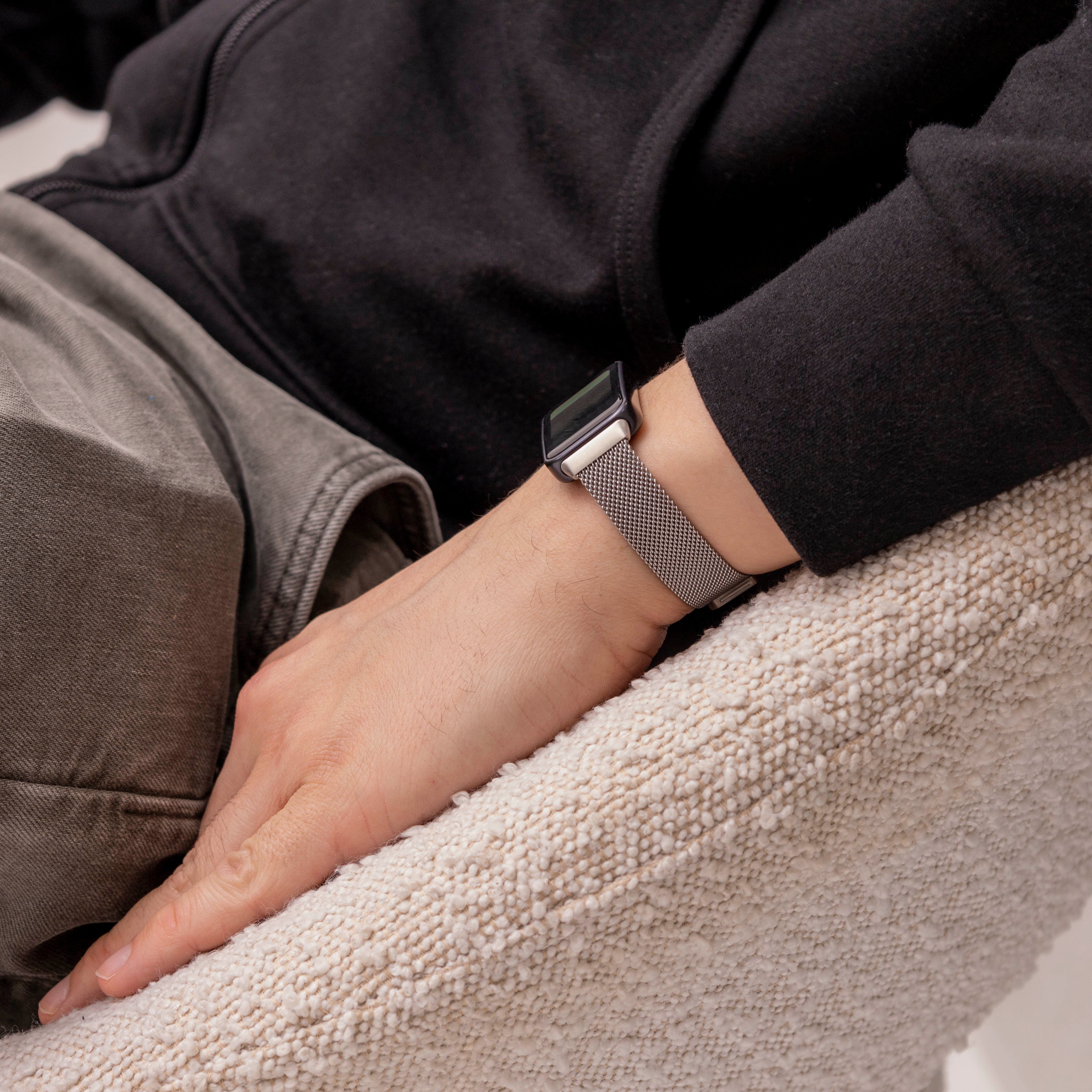 Huawei Band 8 Milanese-Armband (Silber)