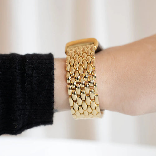 Steel Dragon Strap, gold, lifestyle photo
