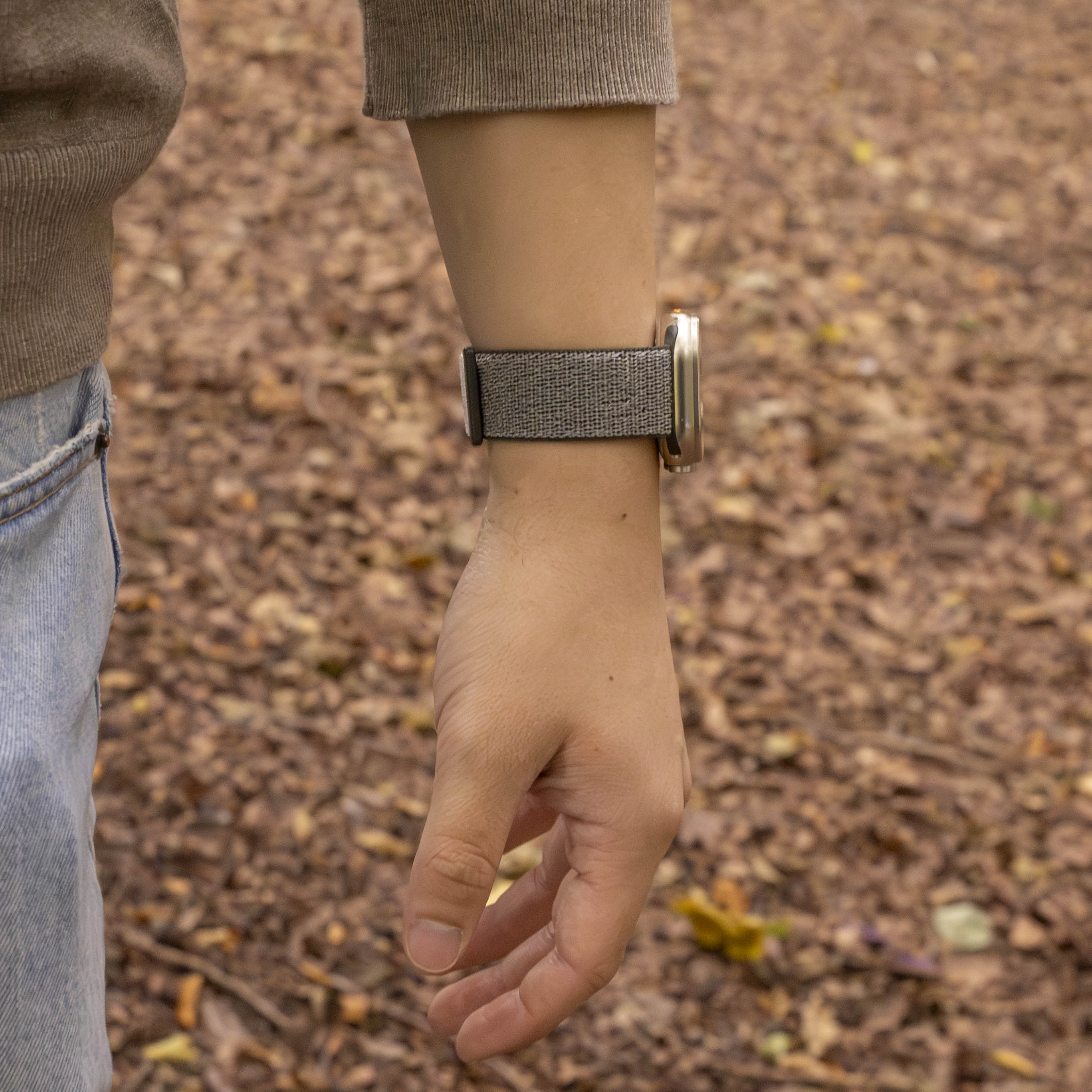 Apple Watch Ultra Nylonarmband (Grün)