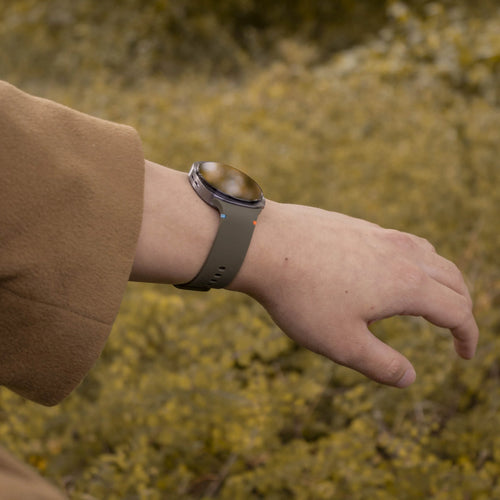 Silicone Strap, army green, lifestyle photo