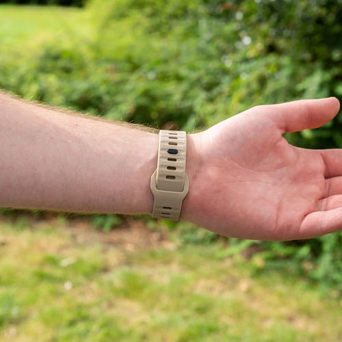 Samsung Gear Sport Outdoor Silikonarmband (Beige)