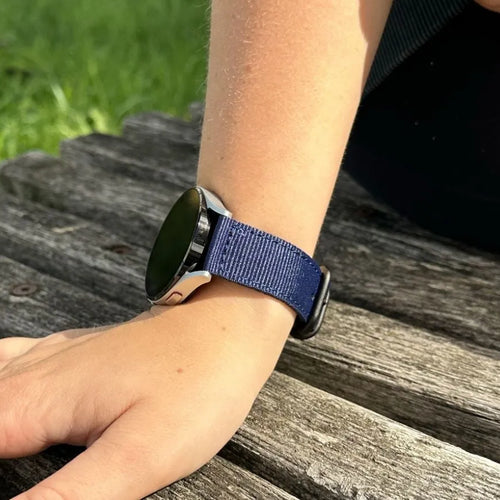 Fossil Gen 4 Explorist (HR) Nylon Strap with Buckle (Blue)